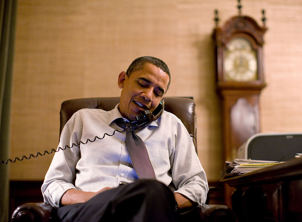 Take a Look Inside Barack Obama’s Former White House Man Cave