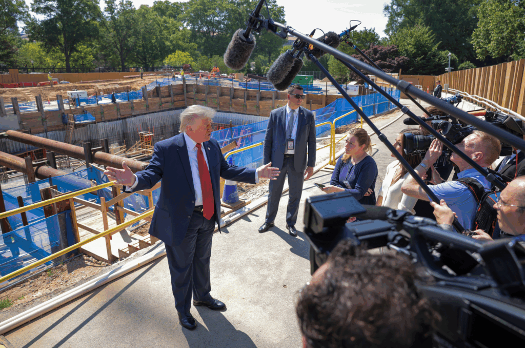 Inside the Unnecessary Renovations Trump Is Making In and Around the White House