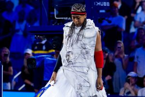 Naomi Osaka Makes a Bold Style Statement at the U.S. Open in an Allen Iverson-Inspired Look